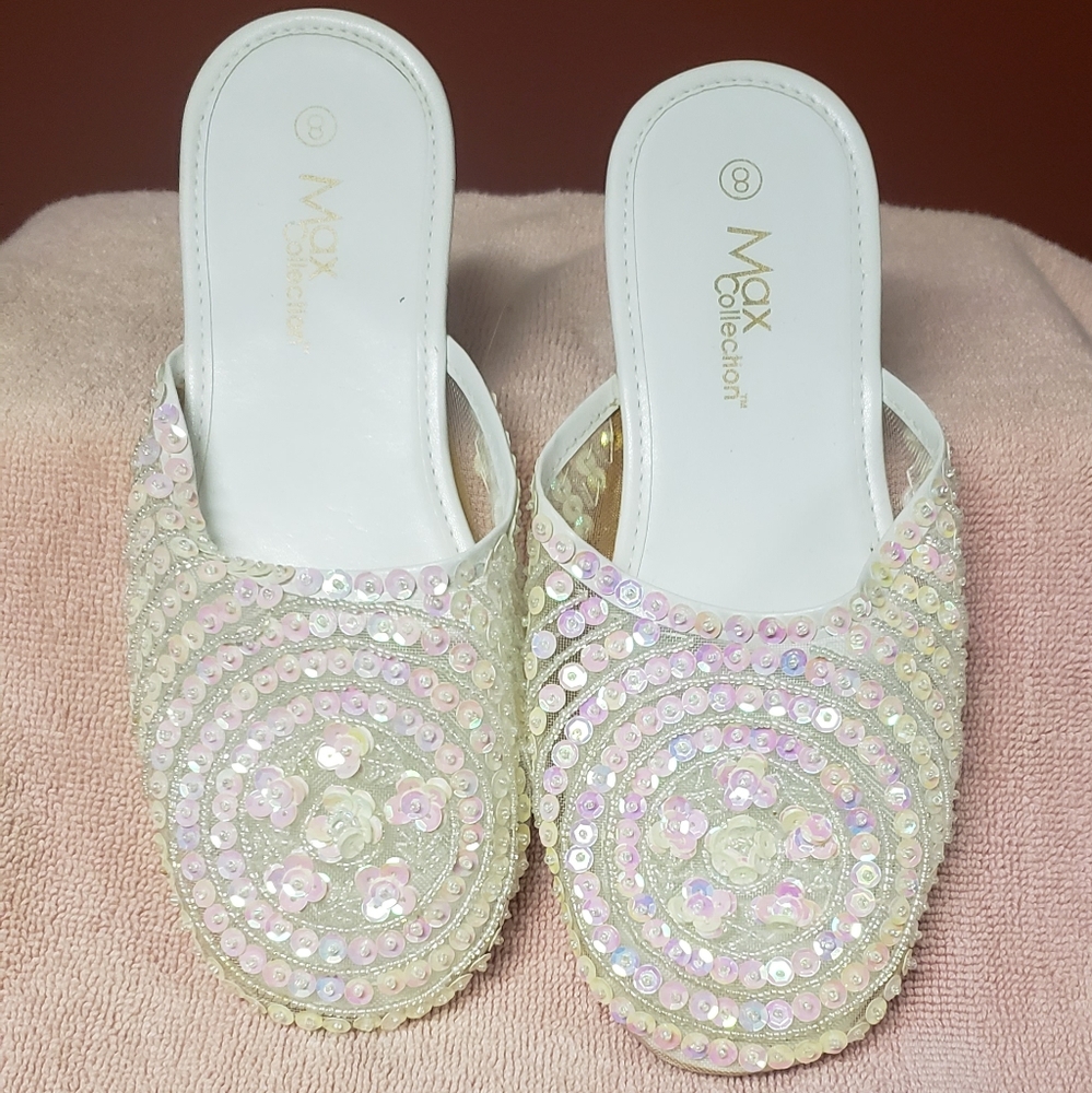 Sequined Flats - Picture 3 of 5